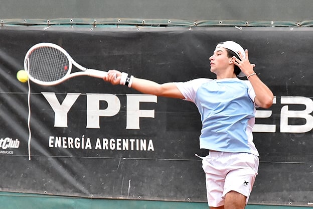 Con cuatro partidos comenzó la primera ronda del Torneo Internacional M25 de tenis en Villa María