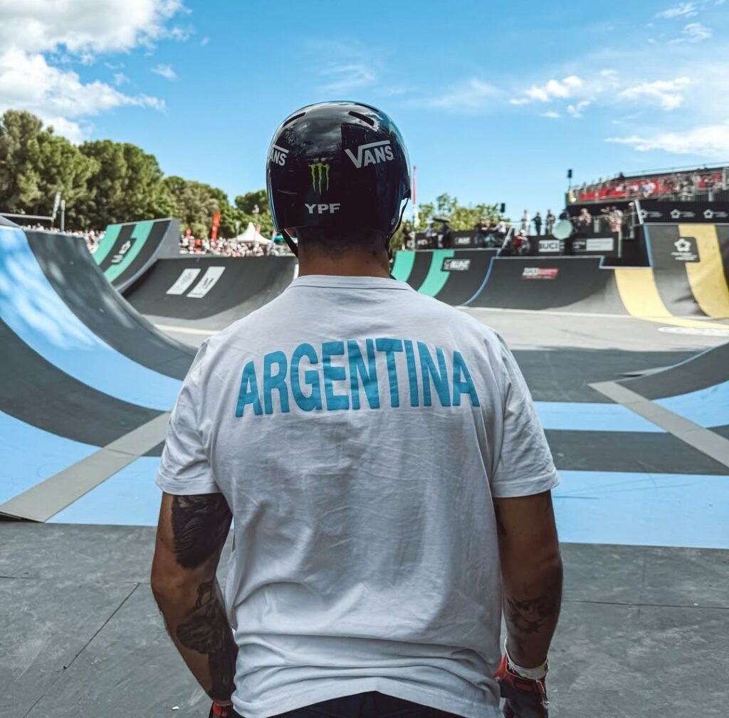 Maligno Torres volvió a una final de Copa del Mundo de BMX Freestyle