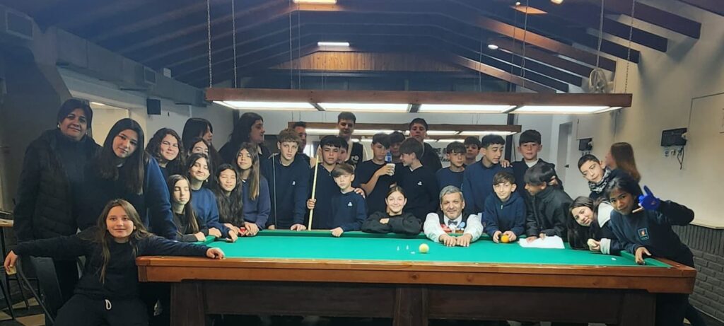 Proyecto Educativo Billar 5 Quillas en el Club San Carlos de Noetinger