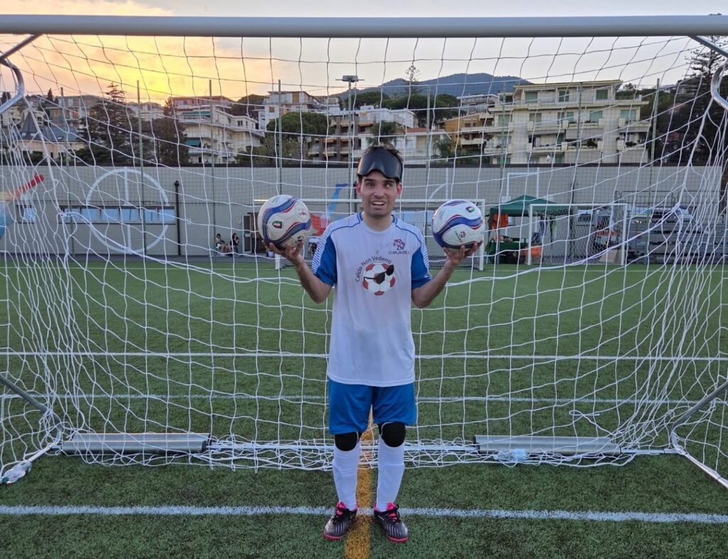 Un cordobés hizo historia en el Fútbol para Ciegos