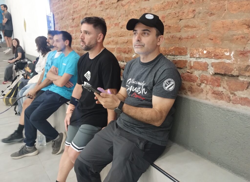 Javier «Coco» González sigue al frente de la Asociación Cordobesa de Squash