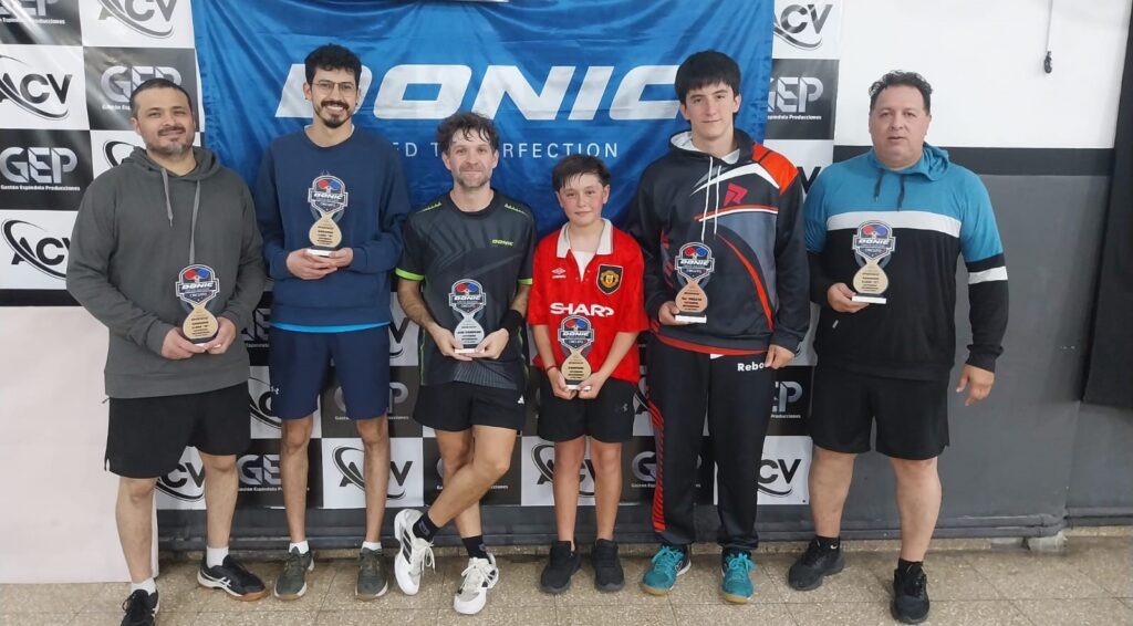En la continuidad del 2º Circuito Donic en el ACV se disputó la 1ª fecha de los Intermedios