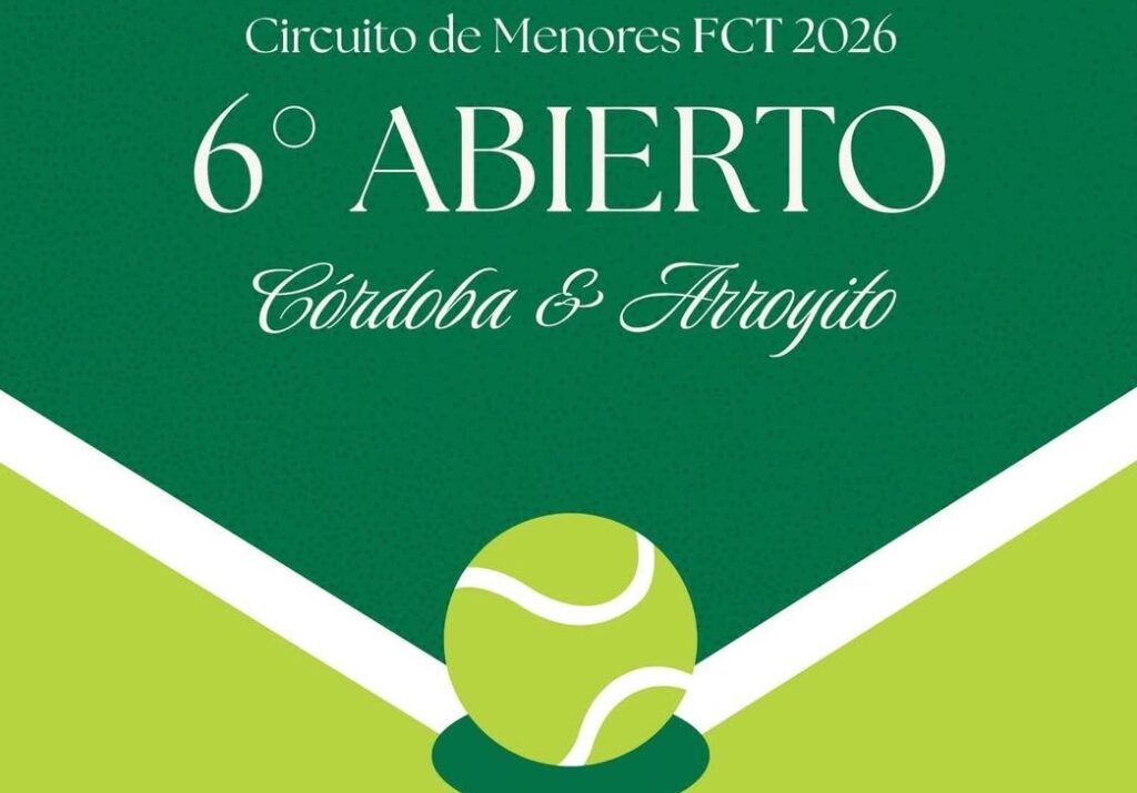 Federación Cordobesa de Tenis: Circuito de Menores 2026