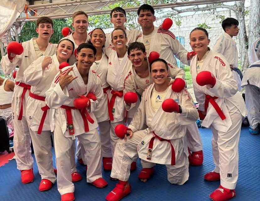 Cordobeses en el Sudamericano de Karate en Cartagena, Colombia
