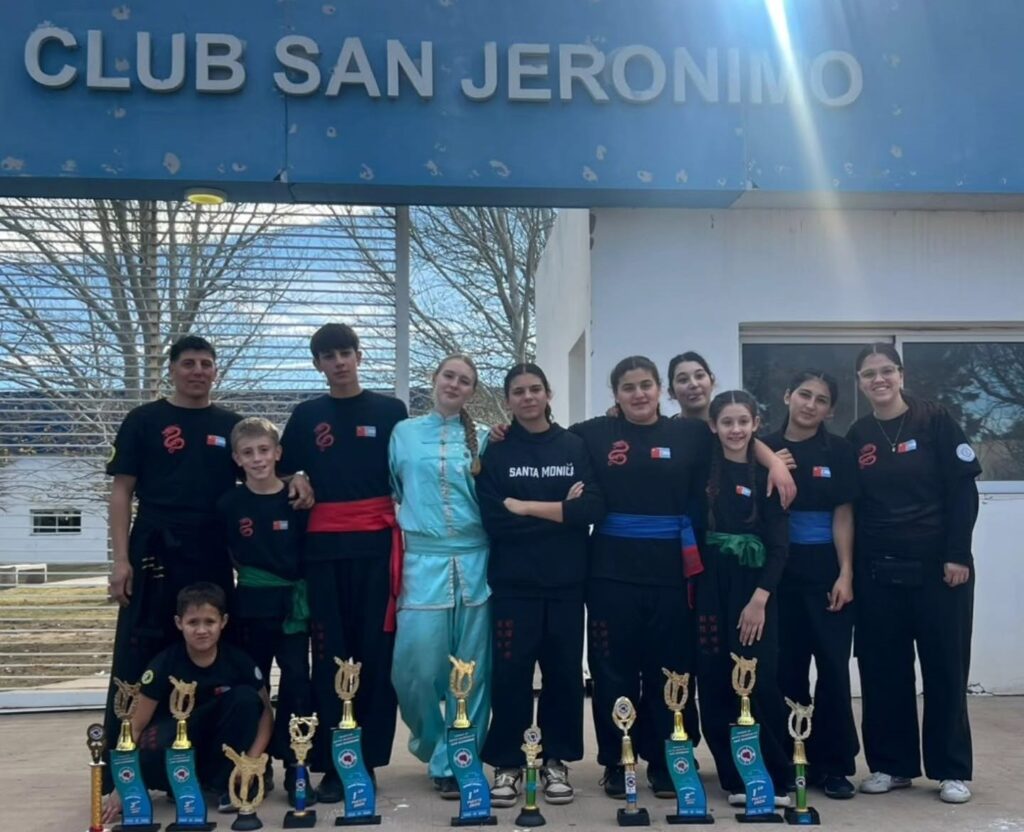 La Escuela de Wushu de Río Tercero tuvo una gran actuación en San Luis