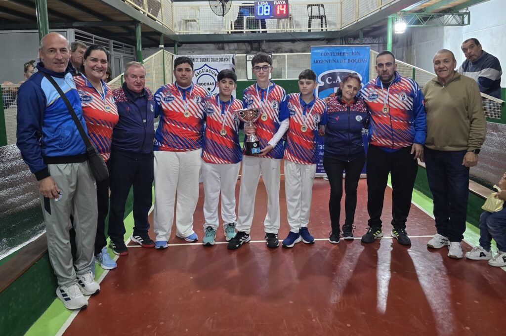 Córdoba Bi-Campeón Argentino Sub-15 de Bochas