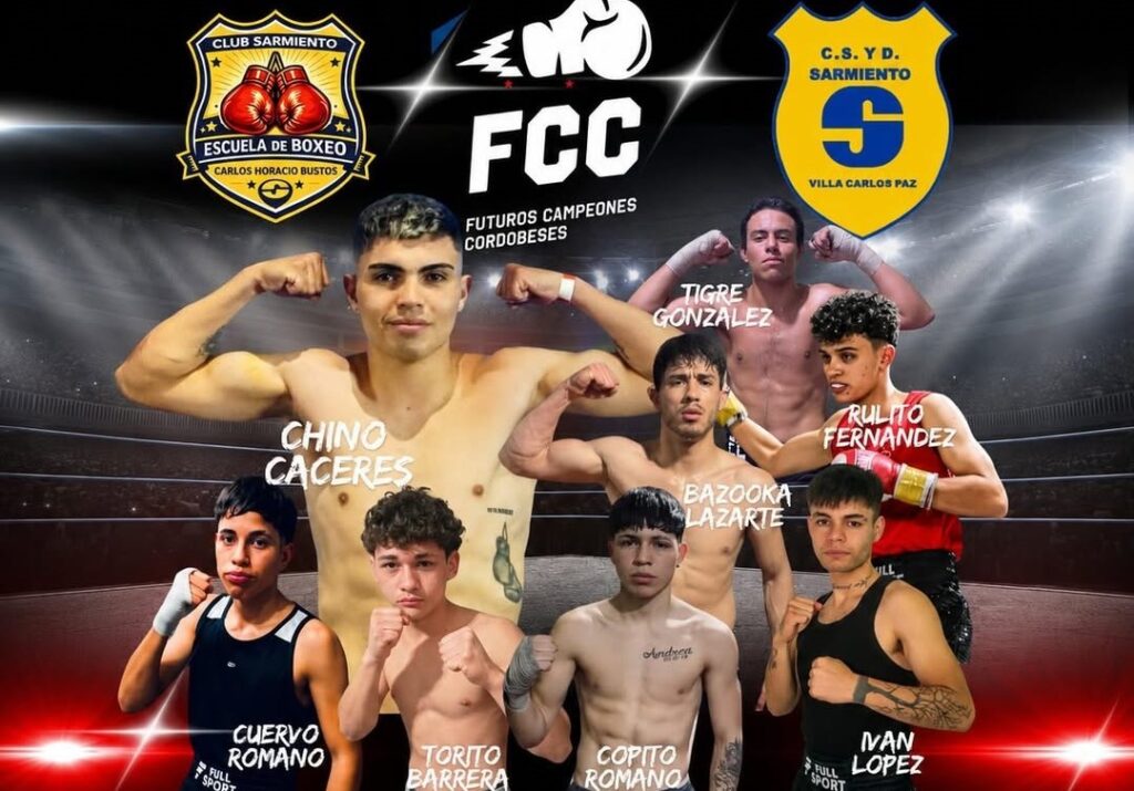 Vuelve el Boxeo al Club Sarmiento de Villa Carlos Paz