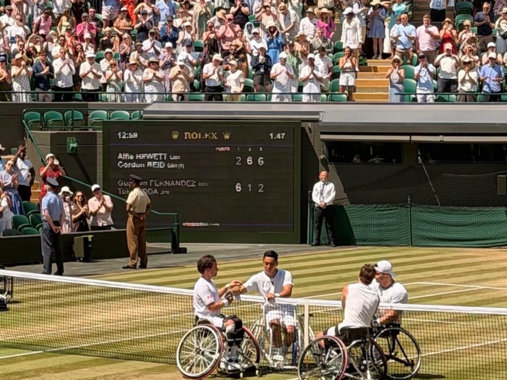 Gustavo Fernández, Subcampeón de Dobles en Wimbledon