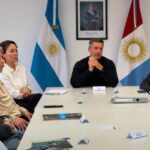 Reunión de la Federación de Ajedrez de Córdoba y otras federaciones con Calleri y Biasi