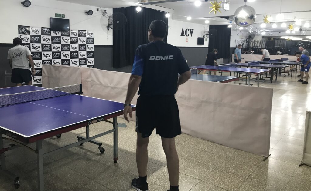 Se juega una nueva fecha del 2º Circuito Donic en ACV Tenis de Mesa