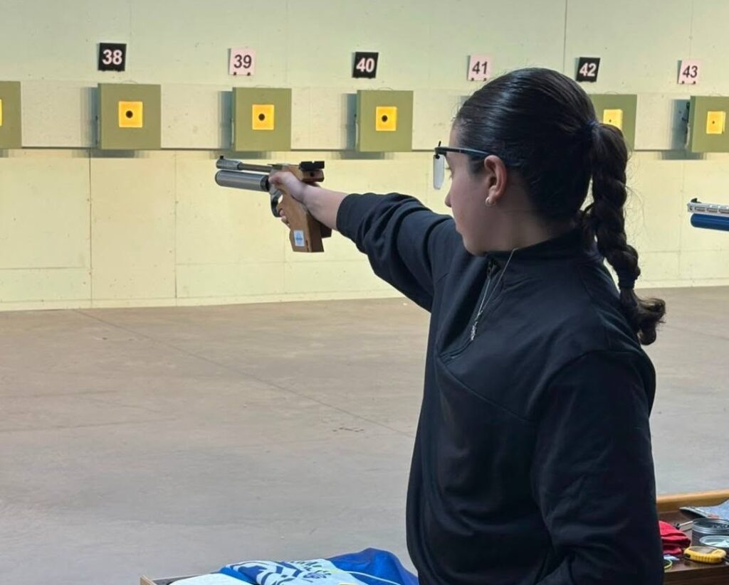 Lucía Gelfo, medalla de bronce en el Campeonato Nacional Juvenil de Tiro Deportivo