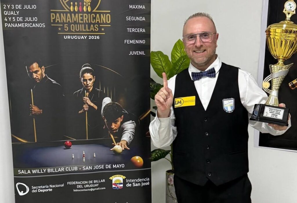 José Oliva se consagró Tri-Campeón Panamericano de 5 Quillas