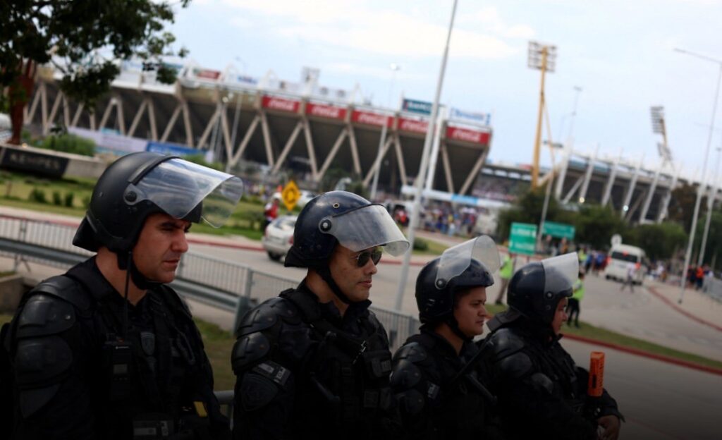 Operativo de seguridad: Los Pumas vs. Escocia