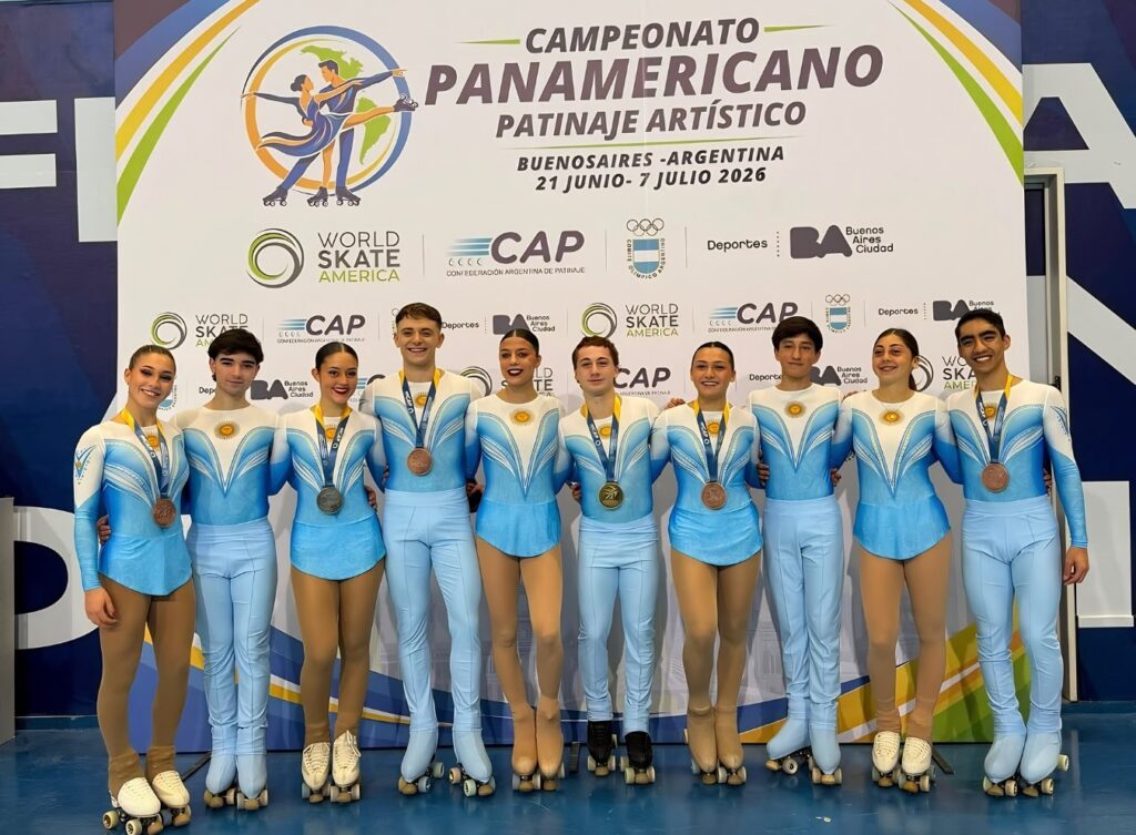 Campeonato Panamericano de Patinaje Artístico con una actuación histórica de la selección nacional