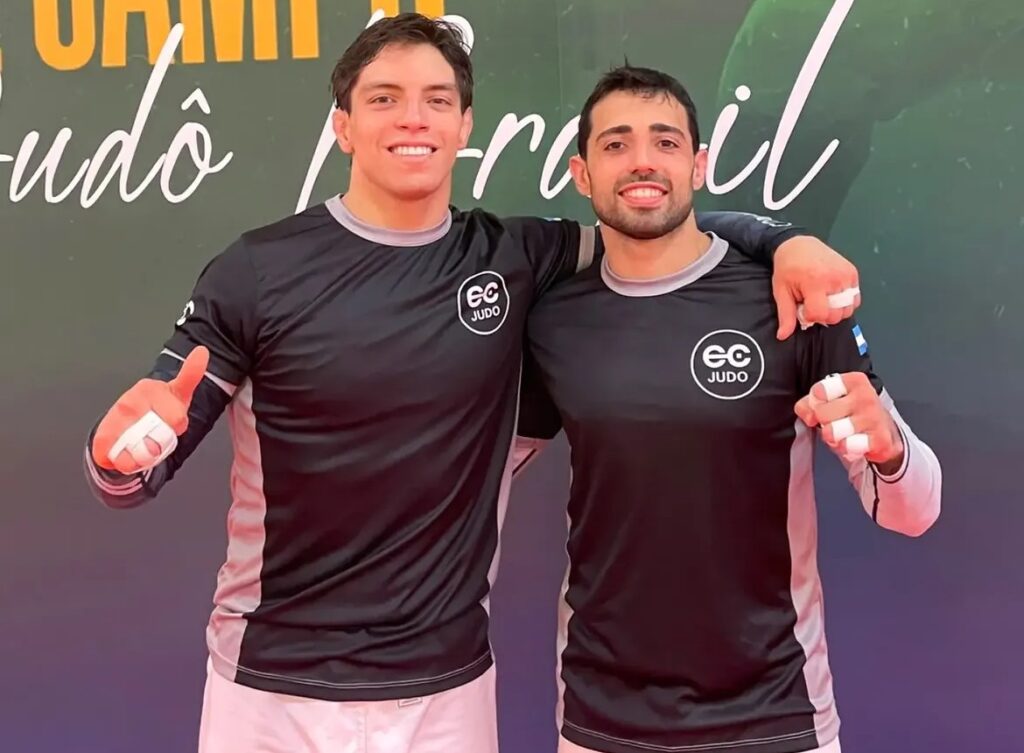 La Selección Argentina de Judo entrenó en Brasil con tres judocas cordobeses