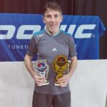 José Campana se quedó con el 2° Circuito Donic de Aficionados en el ACV Tenis de Mesa