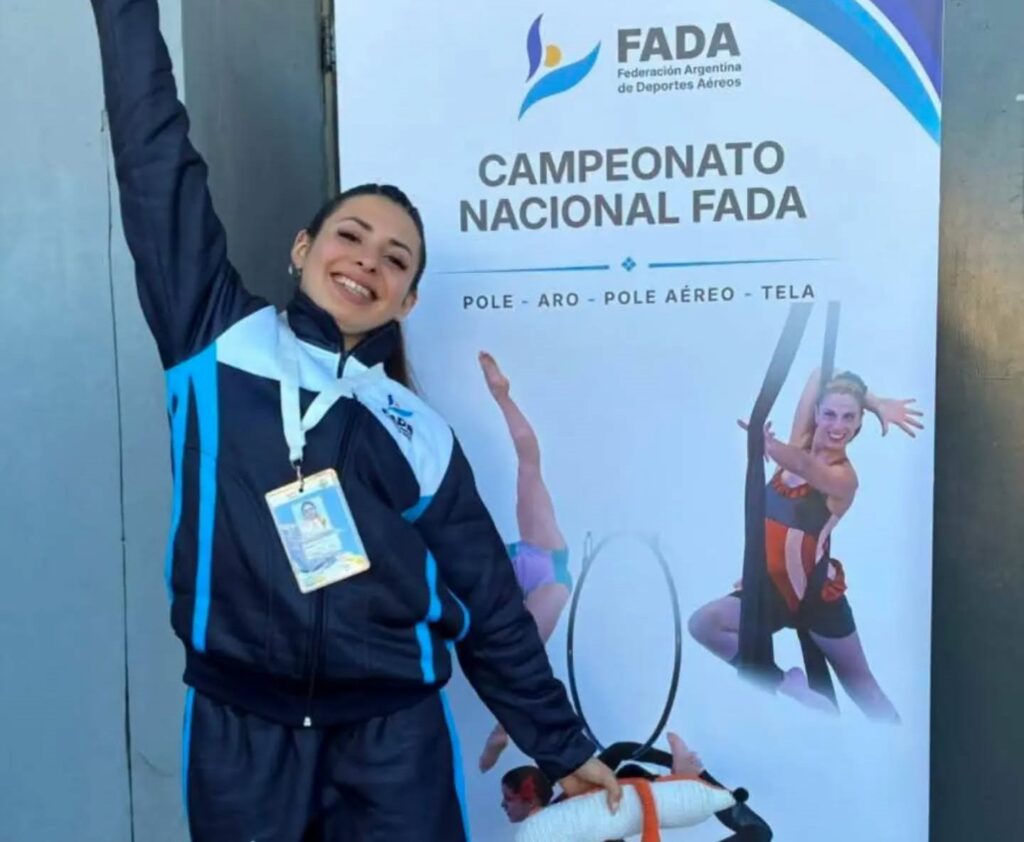 La malagueñense Agostina Piccardi Campeona Nacional y clasificada al Mundial de Deportes Aéreos