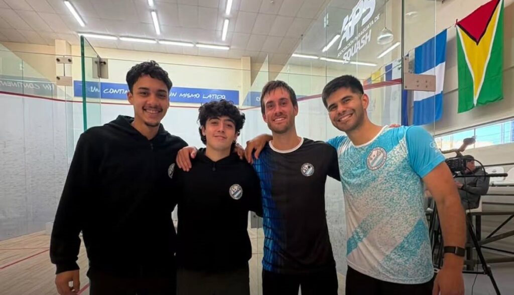 Argentina Campeón Panamericano de Squash con el cordobés Jeremías Azaña