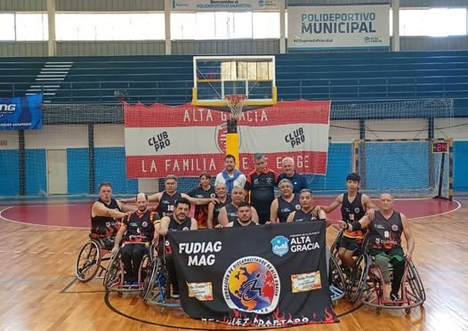 Fudiag-MAG va por un nuevo triunfo en la Liga Provincial de Básquet en Silla de Ruedas