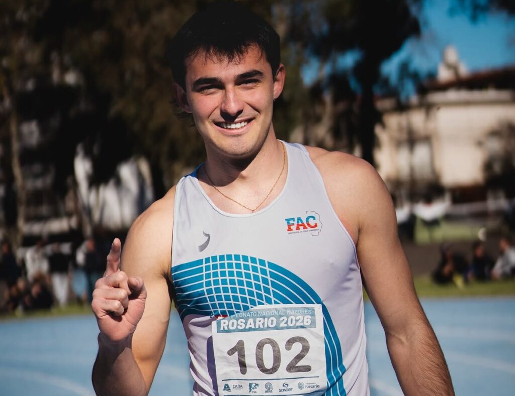 Atletismo: El cordobés Diego Pérez Güercio se consagró Campeón Nacional