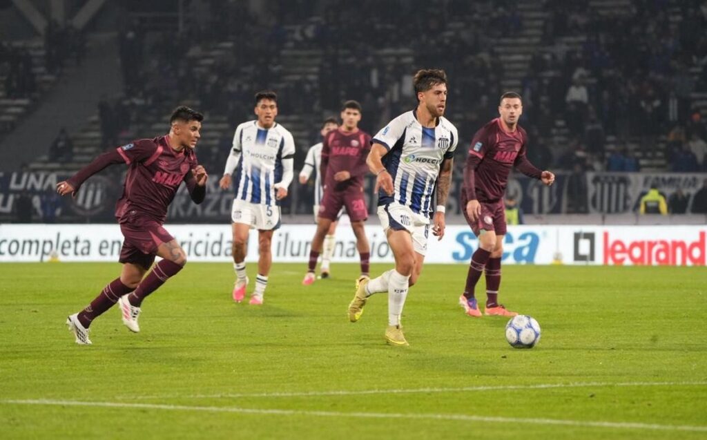 Talleres cayó goleado ante Lanús en el cierre de la cuarta fecha del Clausura