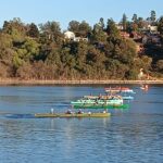 Se desarrolló con éxito la Regata de Remo Travesía «Vuelta al Lago»