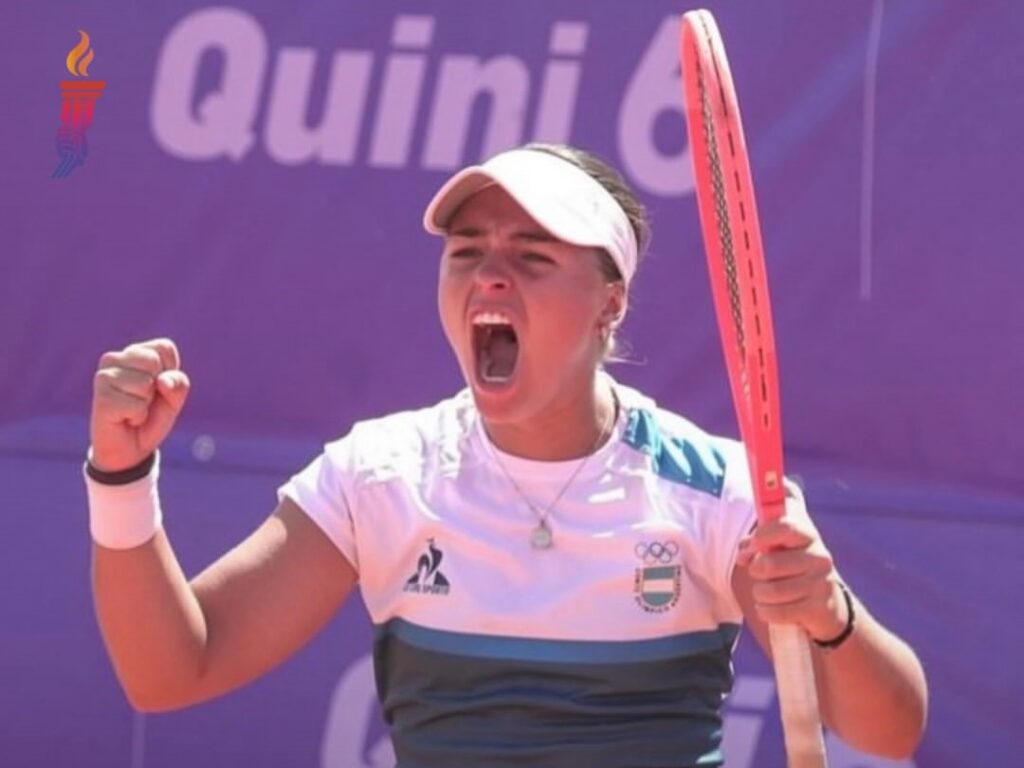 Luciana Moyano se quedó con el bronce en singles femenino