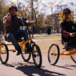 Primera salida de Ciclismo Urbano Adaptado en el Parque Sarmiento