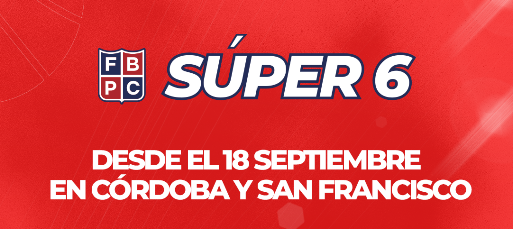 Se viene el Súper 6 de la Federación de Básquetbol de la Provincia de Córdoba