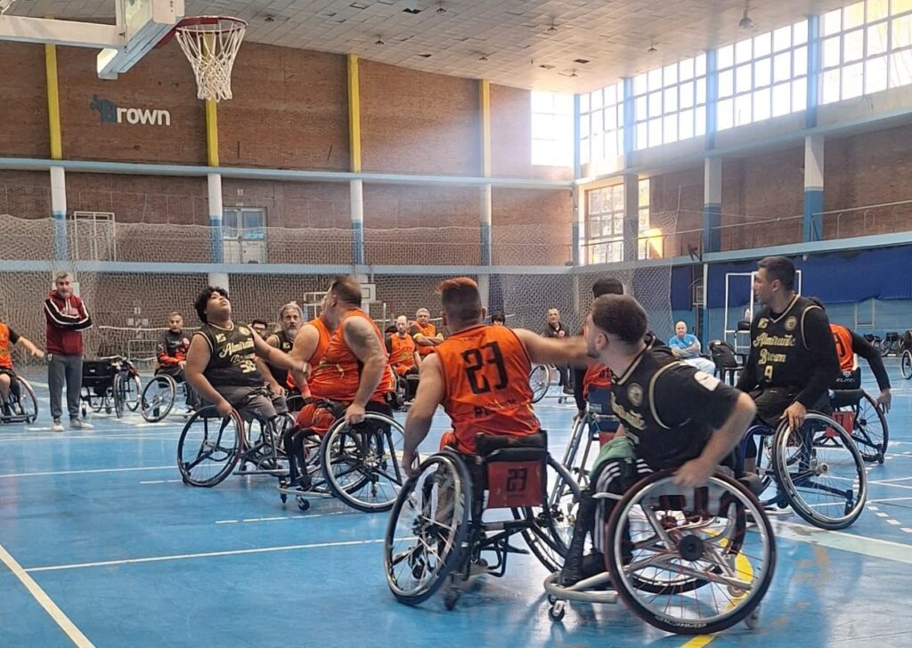 FUDIAG-MAG lidera invicto la Zona A de la Liga Nacional de Básquet en Silla de Ruedas