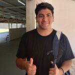 Julián Gutiérrez ganador de dos medallas de oro en los Suramericanos estuvo en el Tiro Federal Córdoba