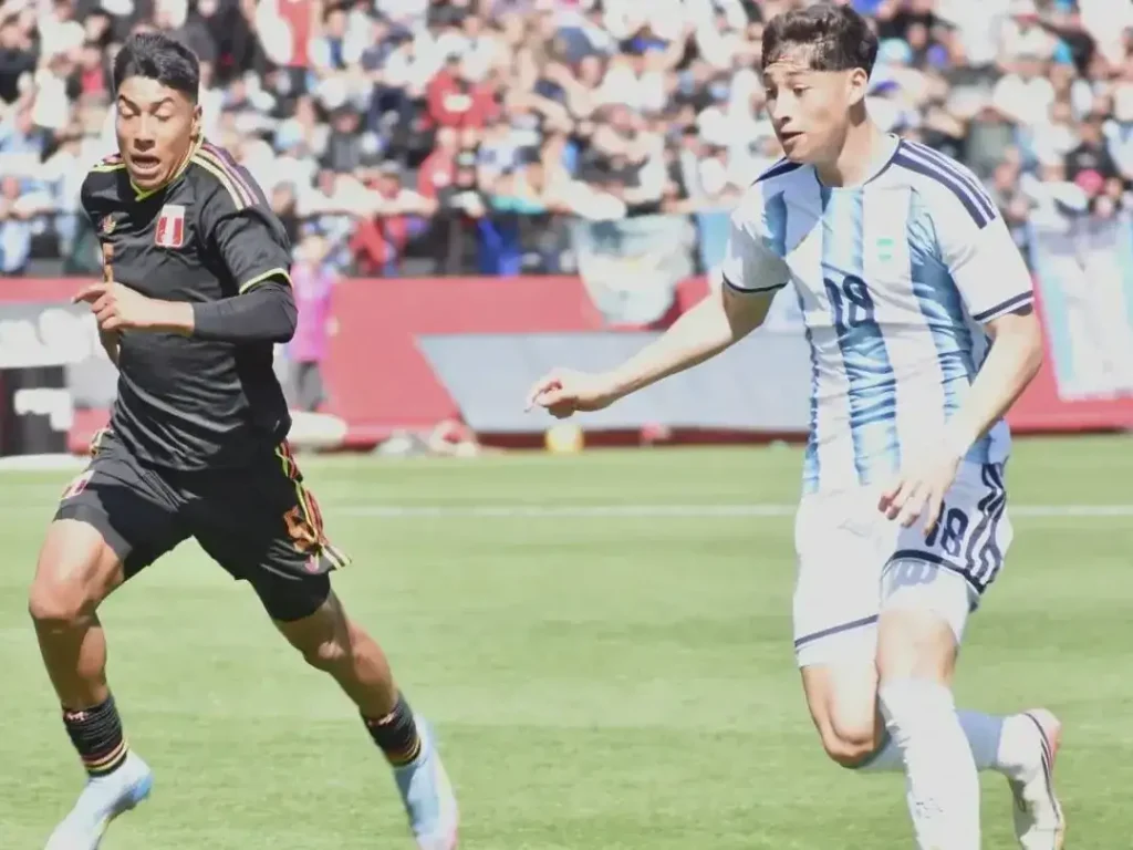 Argentina Sub-19 le ganó a Perú y competirá por la medalla dorada en los Juegos Suramericanos