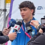 Gran actuación de Bautista Ahumada para quedarse con la medalla de bronce en el slalom masculino de los Juegos Suramericanos