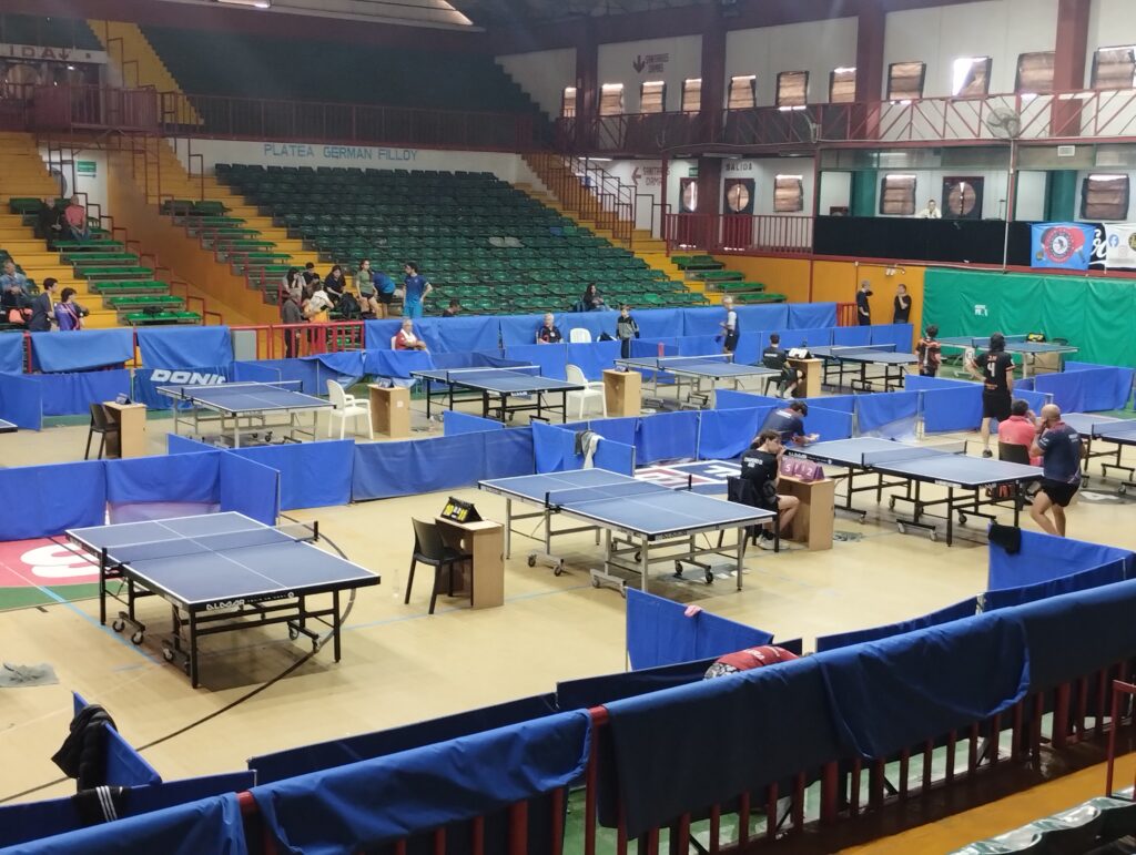 En el Polideportivo Carlos Cerutti se desarrolló el Sexto Provincial de Tenis de Mesa