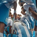 Goles cordobeses en la goleada de Los Leones ante Uruguay