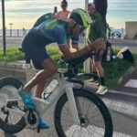 Natalio Puebla sufrió el extravío de su bicicleta entre Francia y España