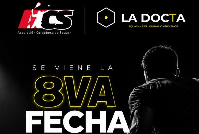 La Docta escenario de la 8ª Fecha del Provincial de la Asociación Cordobesa de Squash