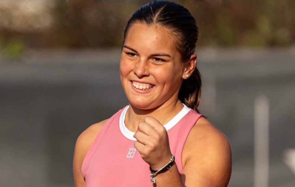 Martina Piccolo, N°1 del Ranking Nacional de la AAT en mujeres Sub-16, en la gira Cosat