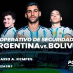 La Policía de la Provincia de Córdoba y un amplio operativo de seguridad para el partido de la selección