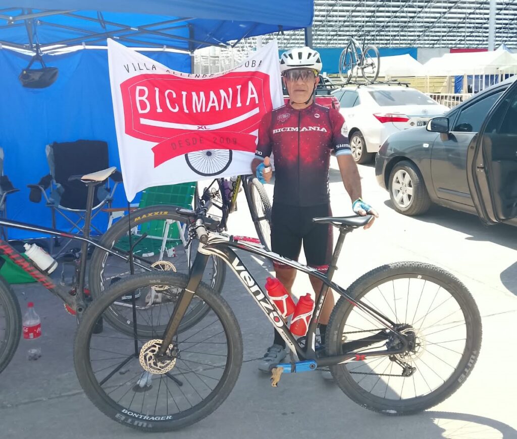 Falleció el ciclista cordobés Néstor Guillermo «Masca» Pineda
