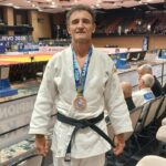 El judoca cordobés Rafael Bustos Fierro logró la medalla de Bronce en el Mundial de Sarajevo