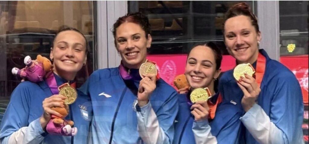 Las nadadoras cordobesas siguen sumando medallas de oro en los Suramericanos 2026