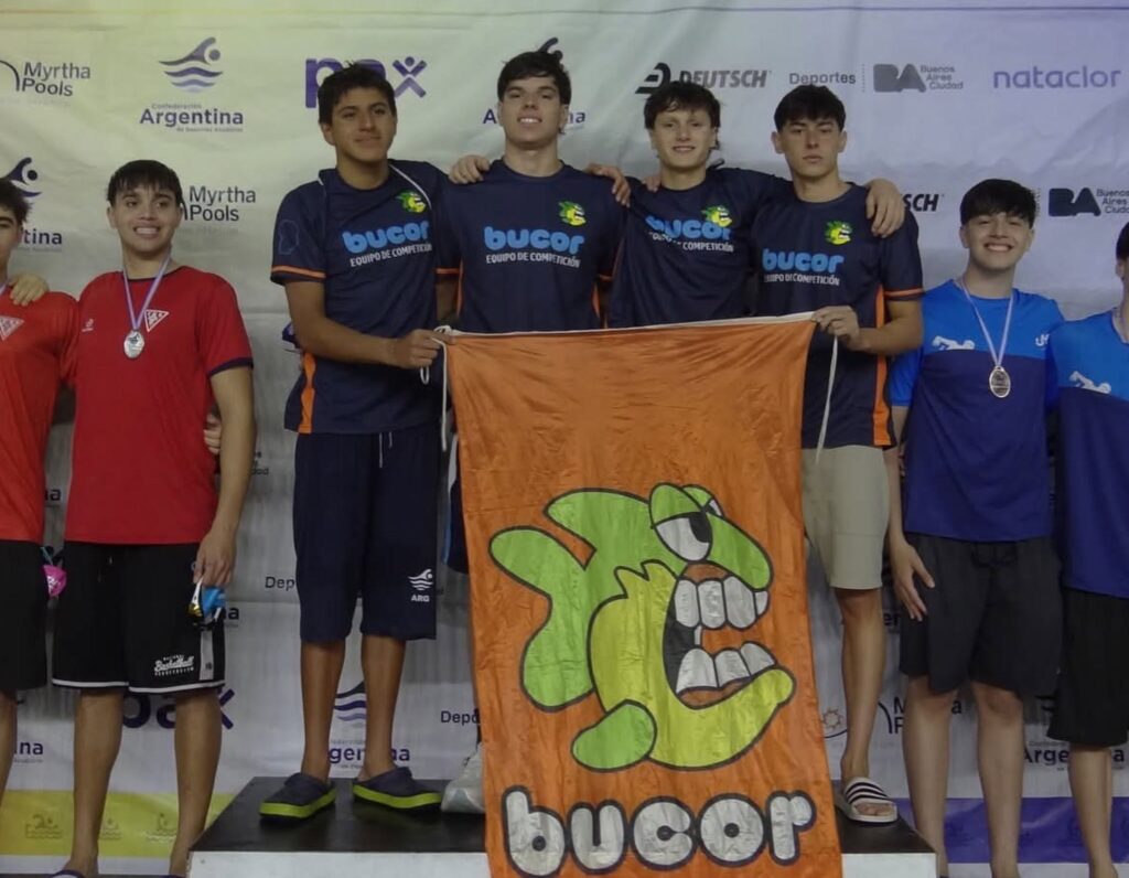 Bucor hizo historia en el Nacional de Juveniles y Juniors de Natación