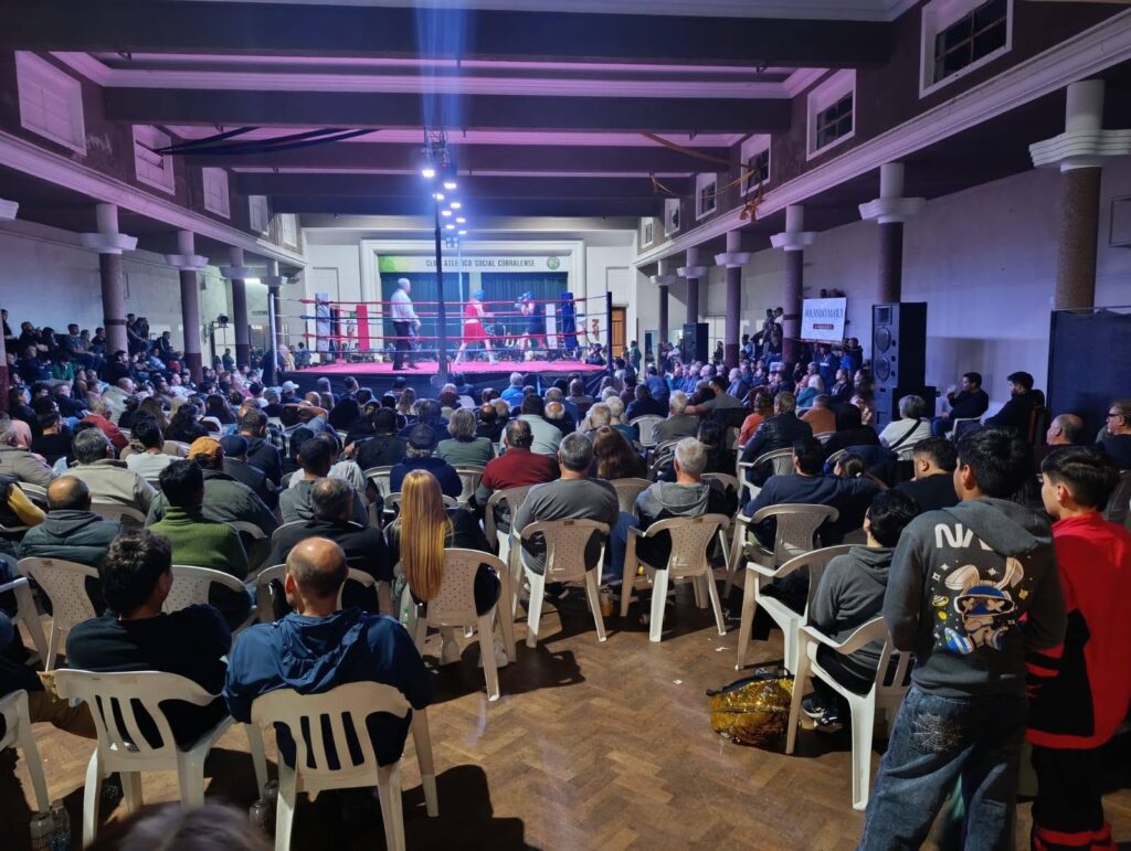 Corral de Bustos tuvo una gran velada de Boxeo en el Club Corralense