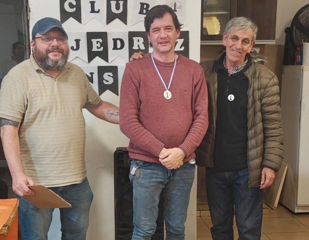 Gastón Moisset se adjudico el III IRT Rápido Sabatino del Club Ajedrez Pensado