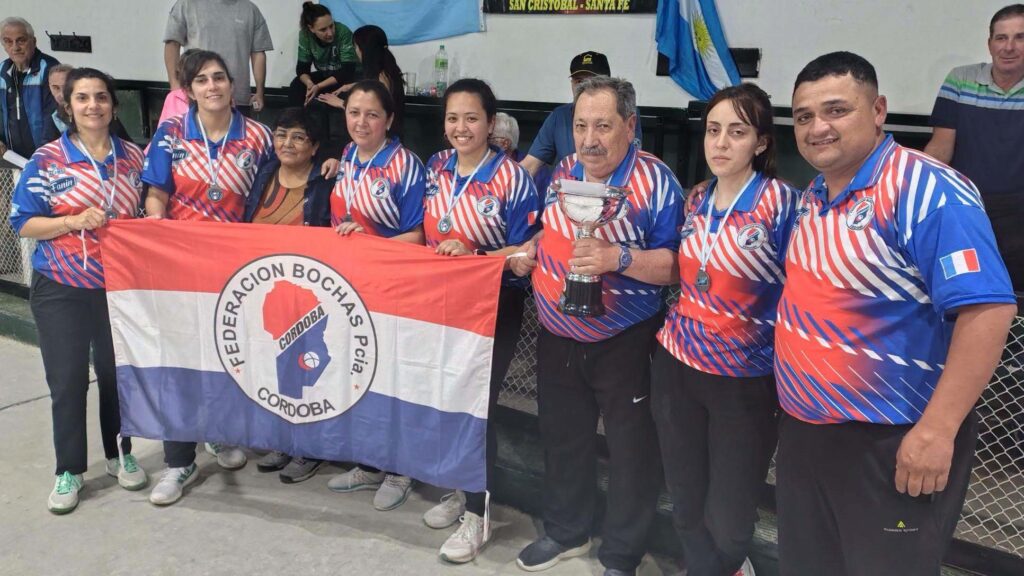 Córdoba Sub-Campeona del Campeonato Argentino de Bochas en Categoría Damas