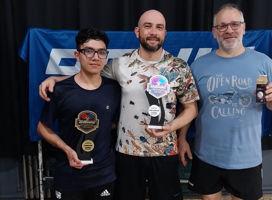 El Tercer Circuito Donic en el ACV Tenis de Mesa tuvo la 2ª Fecha de Avanzados