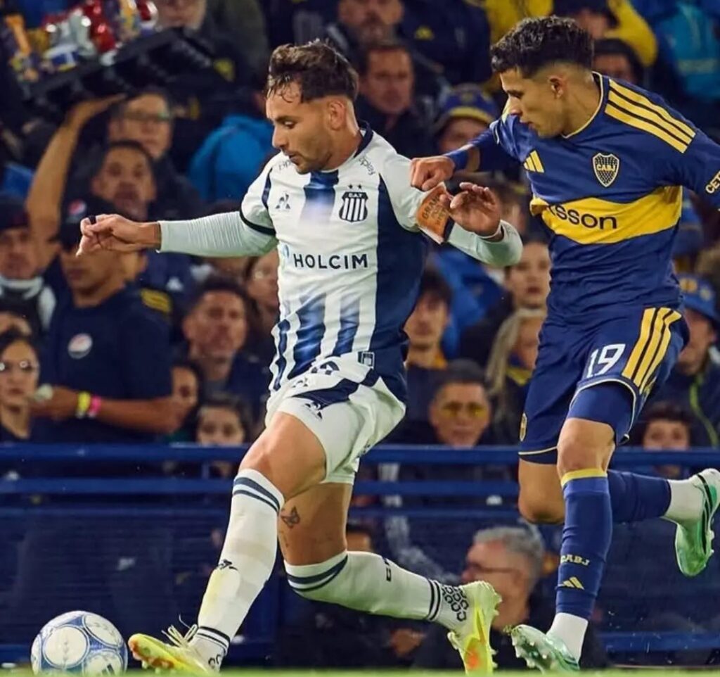 Talleres perdió con Boca en La Bombonera