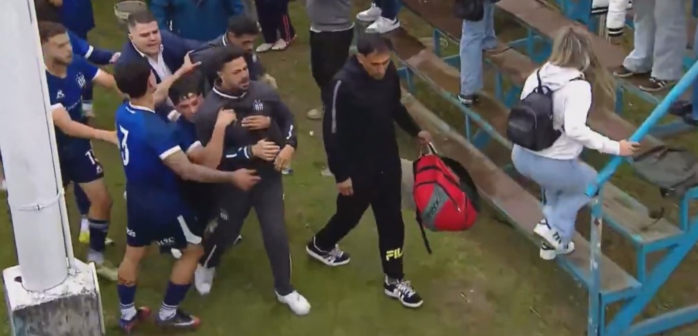 Escándalo total en el final del partido de la Reserva entre Atlético Tucumán y Talleres