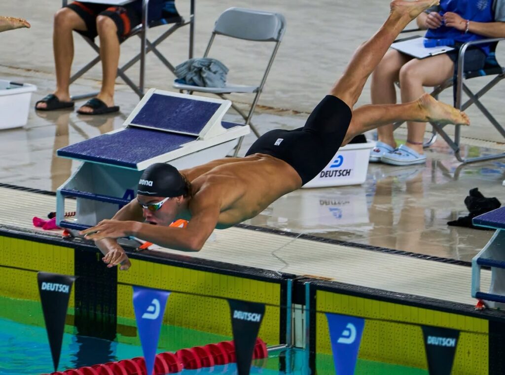 La noticia de la última jornada del Nacional de Natación fue el récord de Pizzini en los 800